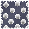 Retro 60s Spots, Midnite - Twist&Fit Roller Blind